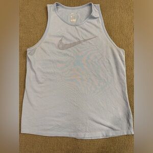 Small Light Blue Nike Drifit Workout Tank Top